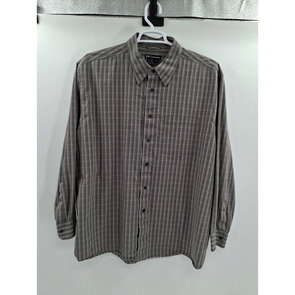 5.11 Tactical Series Mens XXL Snap Up Long Sleeve Shirt